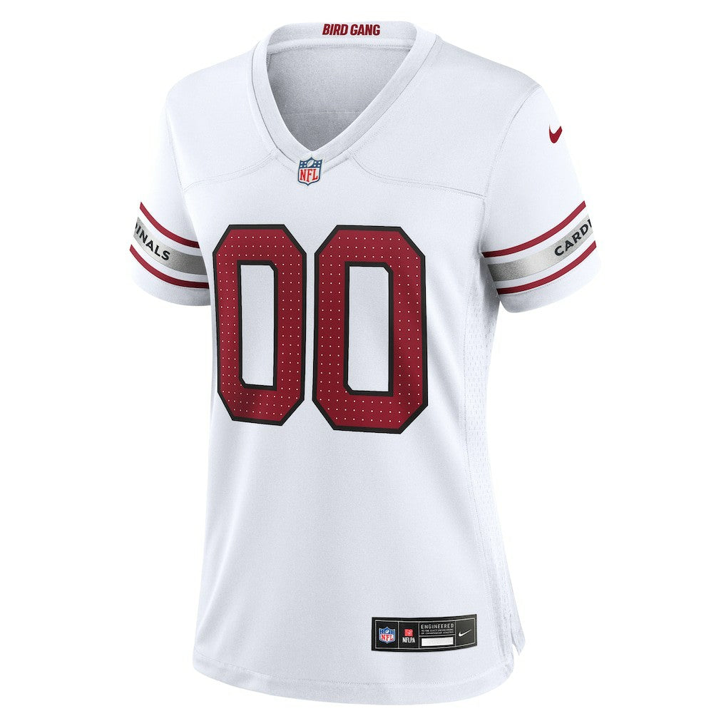 Arizona Cardinals Women's Custom Game Jersey - White - Nike