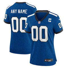 Indianapolis Colts Women's Indiana Nights Alternate Custom Game Jersey - Royal - Nike