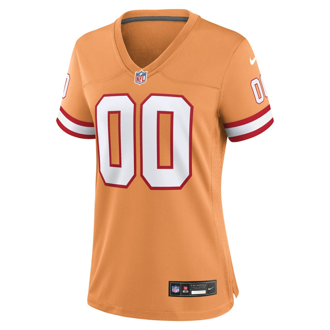 Tampa Bay Buccaneers Women's Custom Throwback Game Jersey - Orange - Nike