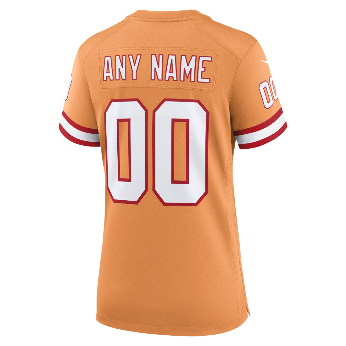 Tampa Bay Buccaneers Women's Custom Throwback Game Jersey - Orange - Nike