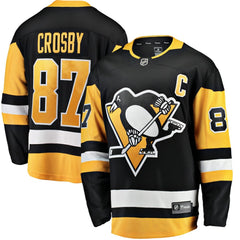 Sidney Crosby Pittsburgh Penguins Fanatics Captain Patch Home Breakaway Jersey - Black | Fanatics discount