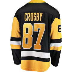 Sidney Crosby Pittsburgh Penguins Fanatics Captain Patch Home Breakaway Jersey - Black | Fanatics discount