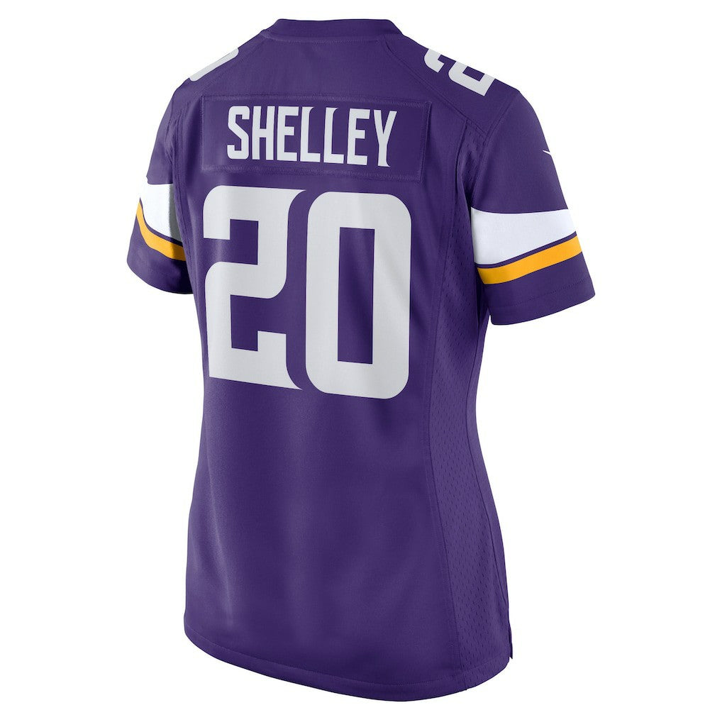 Duke Shelley Minnesota Vikings Women's Home Game Player Jersey - Purple - Nike