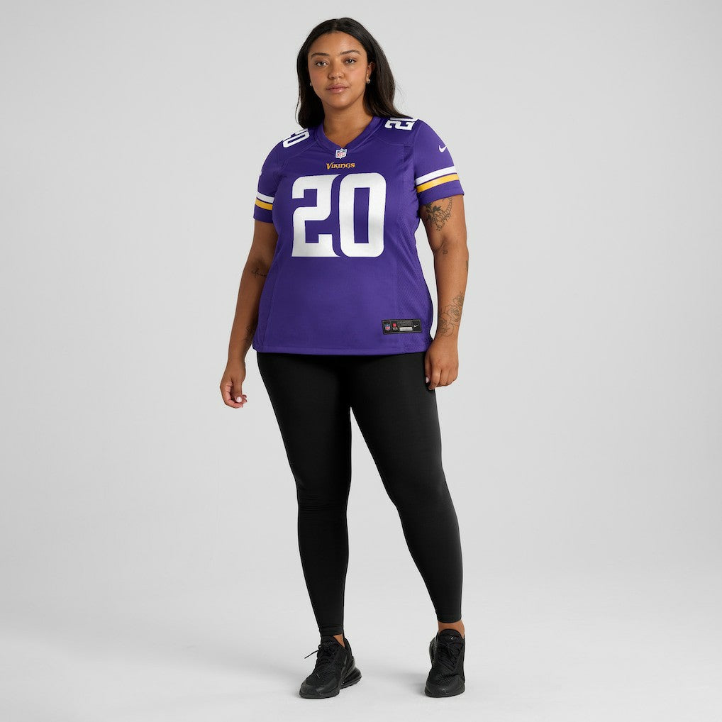 Duke Shelley Minnesota Vikings Women's Home Game Player Jersey - Purple - Nike