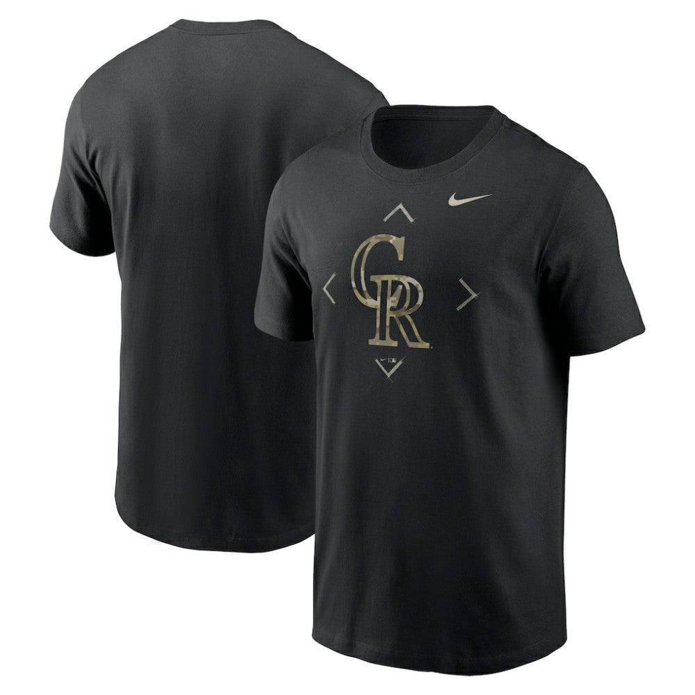 Colorado Rockies Nike Camo Logo T-Shirt Sale