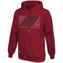 Tampa Bay Buccaneers Backfield Combine Authentic Pullover Hoodie - Red - NFL