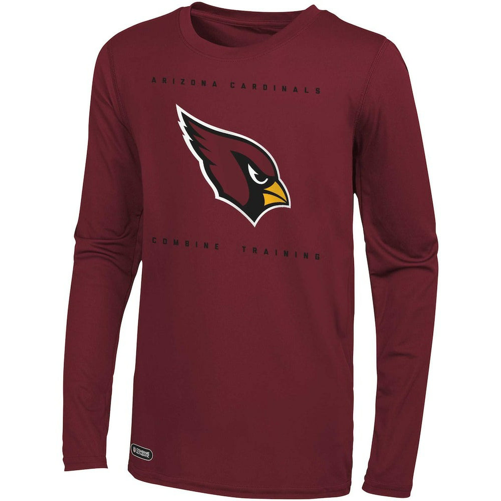 Arizona Cardinals Side Drill Long Sleeve T-Shirt - Cardinal - NFL
