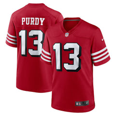 Brock Purdy San Francisco 49ers Alternate Game Player Jersey - Scarlet - Nike