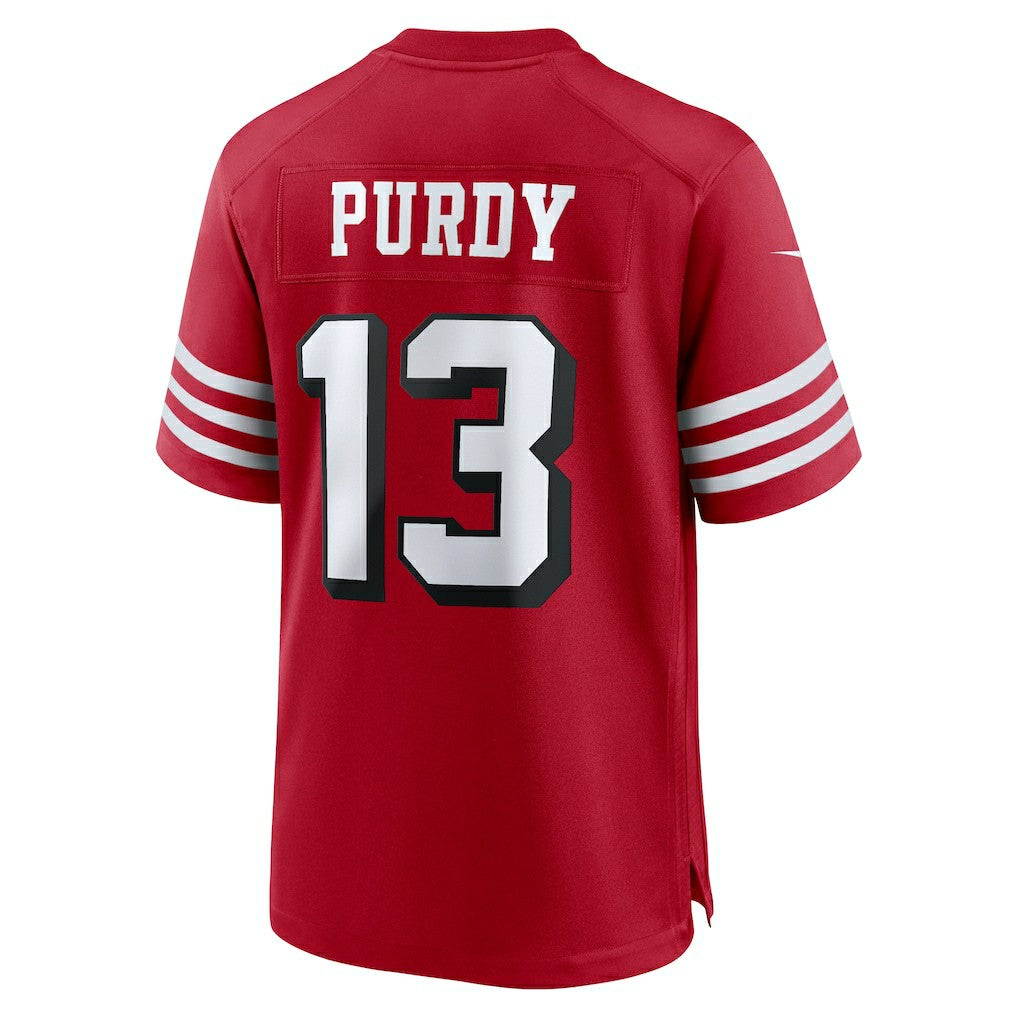 Brock Purdy San Francisco 49ers Alternate Game Player Jersey - Scarlet - Nike