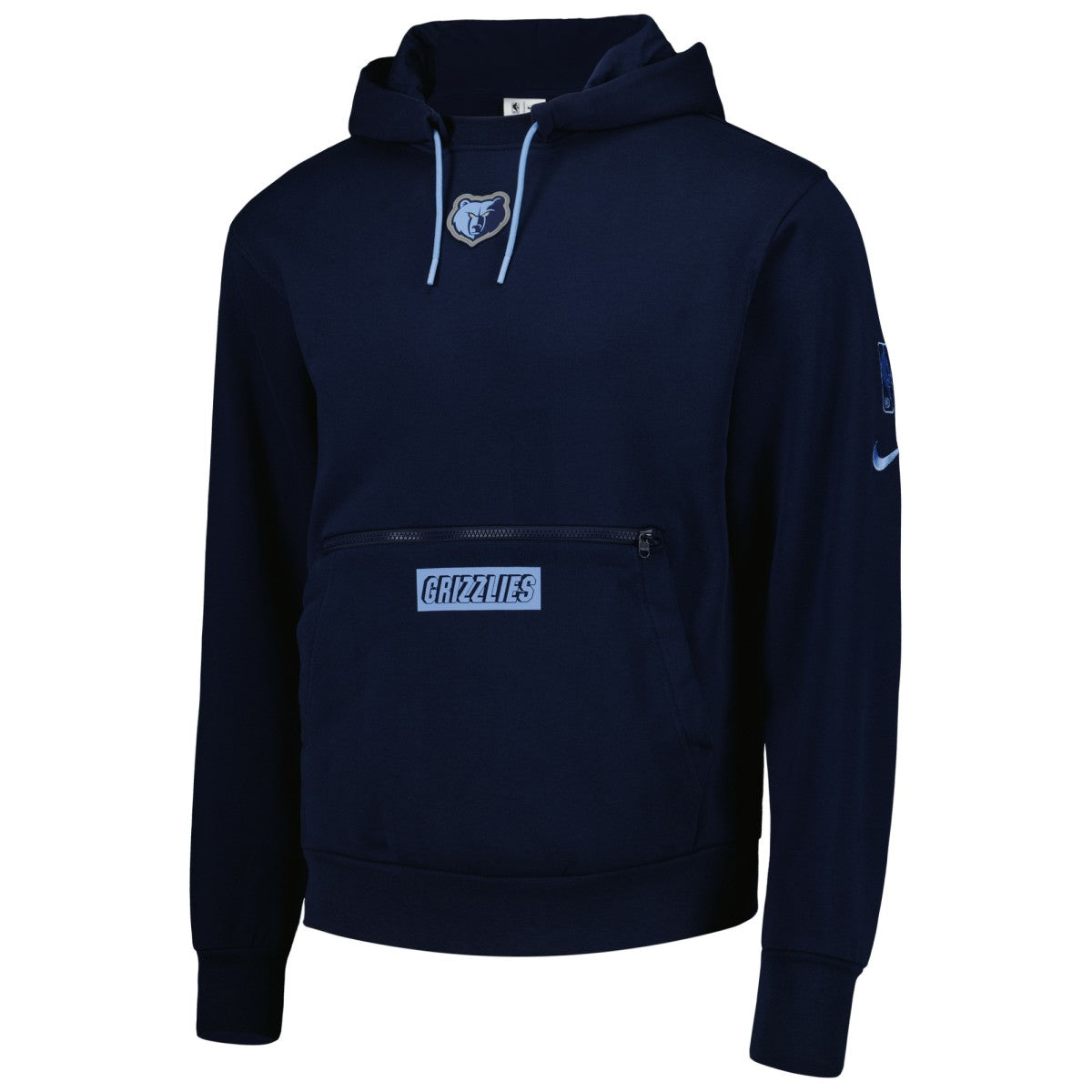 Nike Memphis Grizzlies Courtside Heavyweight Pullover Hoodie Navy