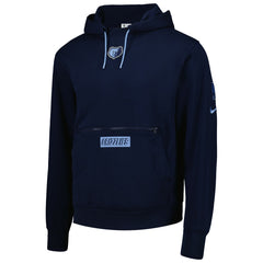 Nike Memphis Grizzlies Courtside Heavyweight Pullover Hoodie Navy