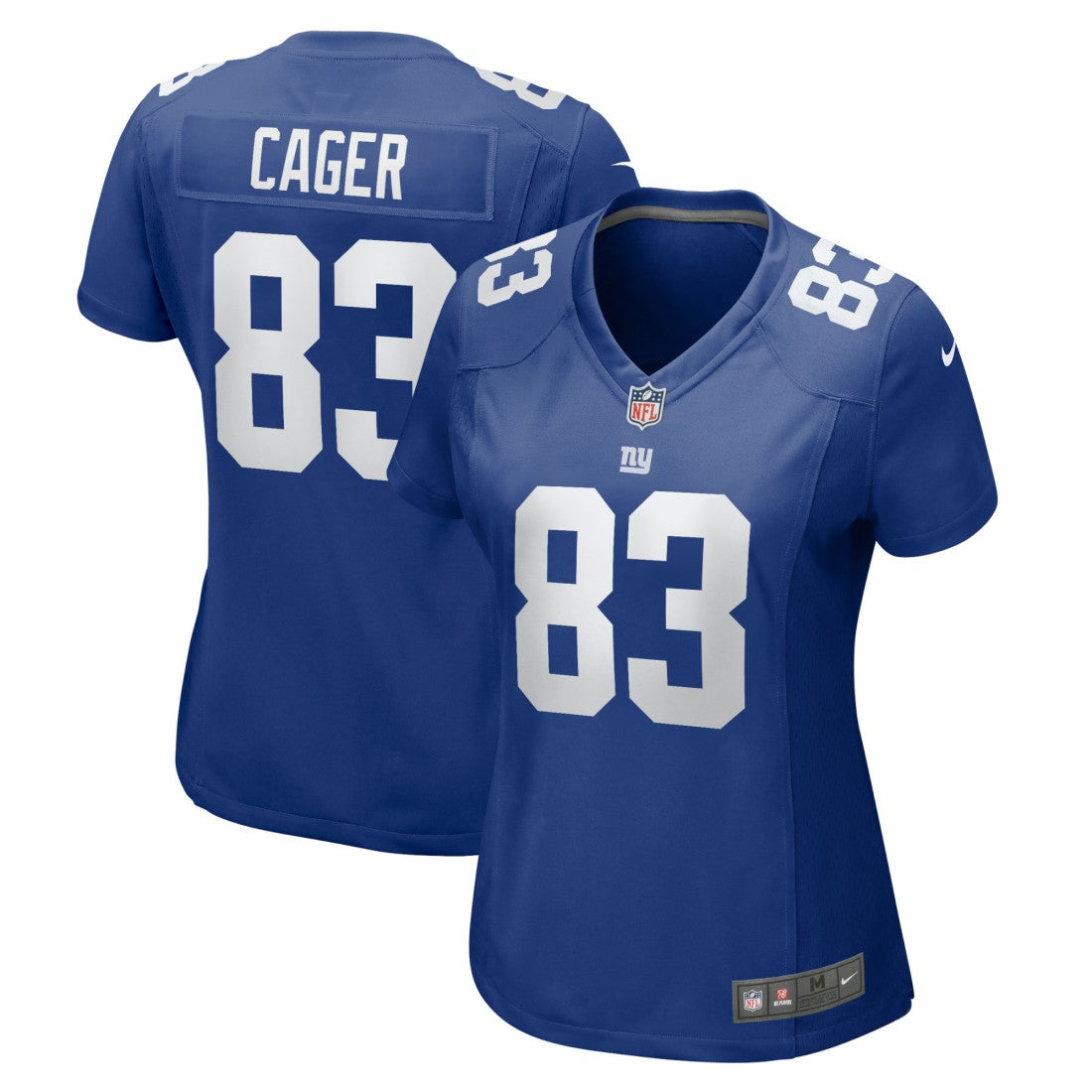 Lawrence Cager New York Giants Women's Home Game Player Jersey - Royal - Nike