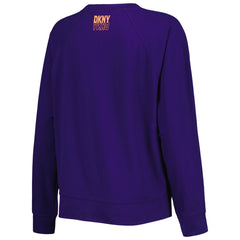 Phoenix Suns DKNY Sport Women's Regina Raglan Pullover Sweatshirt Purple