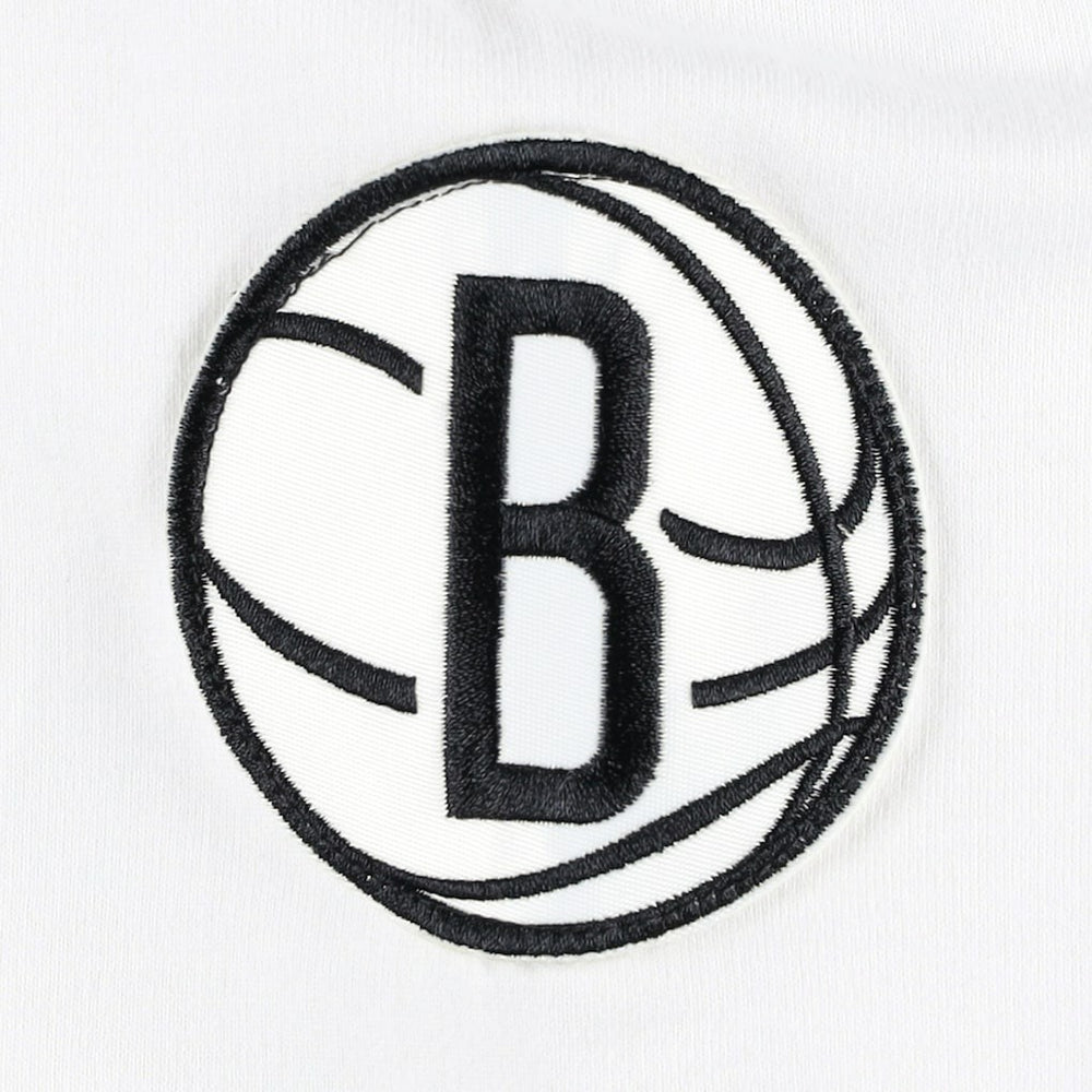 Brooklyn Nets Tommy Jeans Women's Ariel Pullover Sweatshirt Black/White