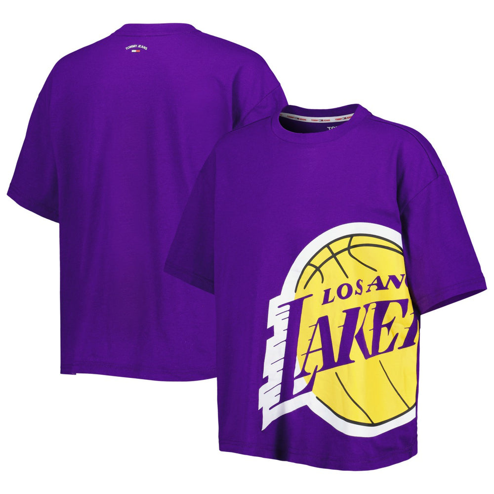 Los Angeles Lakers Tommy Jeans Women's Bianca T-Shirt Purple