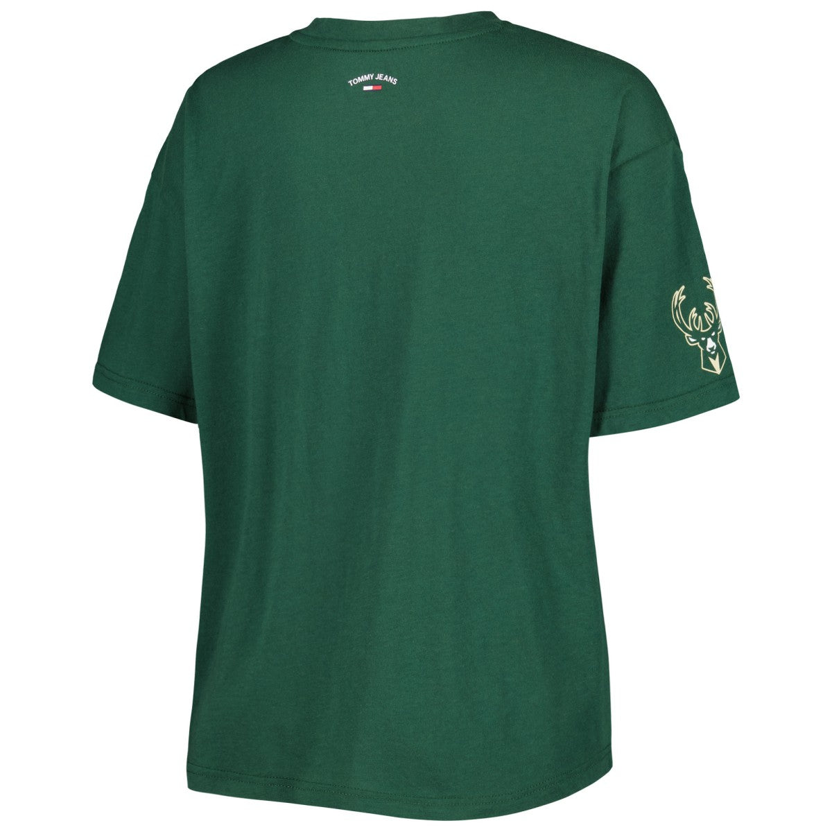 Milwaukee Bucks Tommy Jeans Women's Bianca T-Shirt Hunter Green