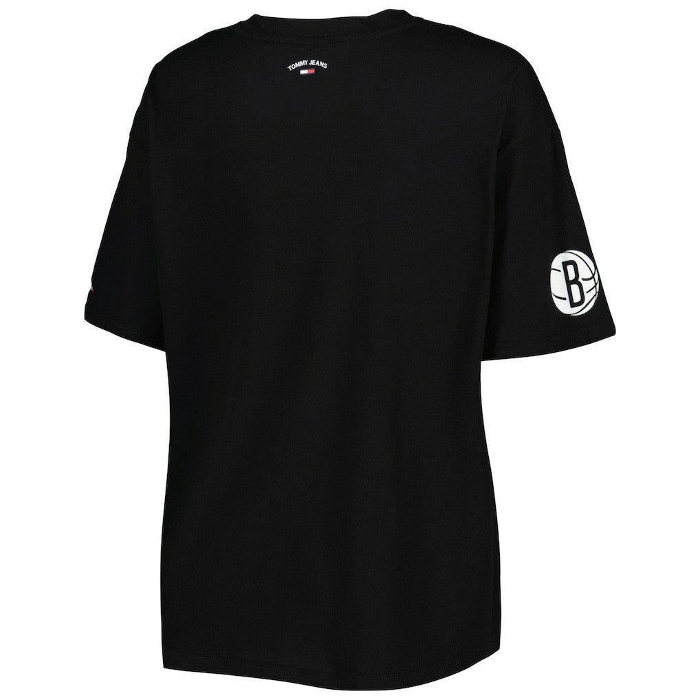 Brooklyn Nets Tommy Jeans Women's Bianca T-Shirt Black