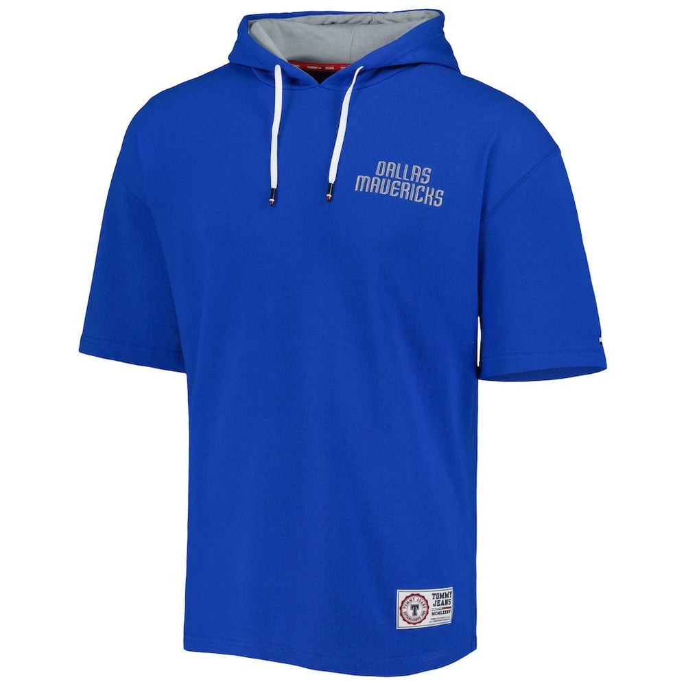 Dallas Mavericks Tommy Jeans Matthew 2-In-1 T-Shirt & Hoodie Combo Set Blue/White