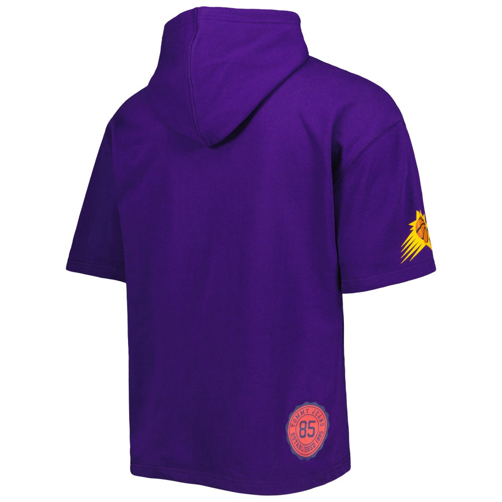 Phoenix Suns Tommy Jeans Matthew 2 In 1 T-Shirt & Hoodie Combo Set Purple/White