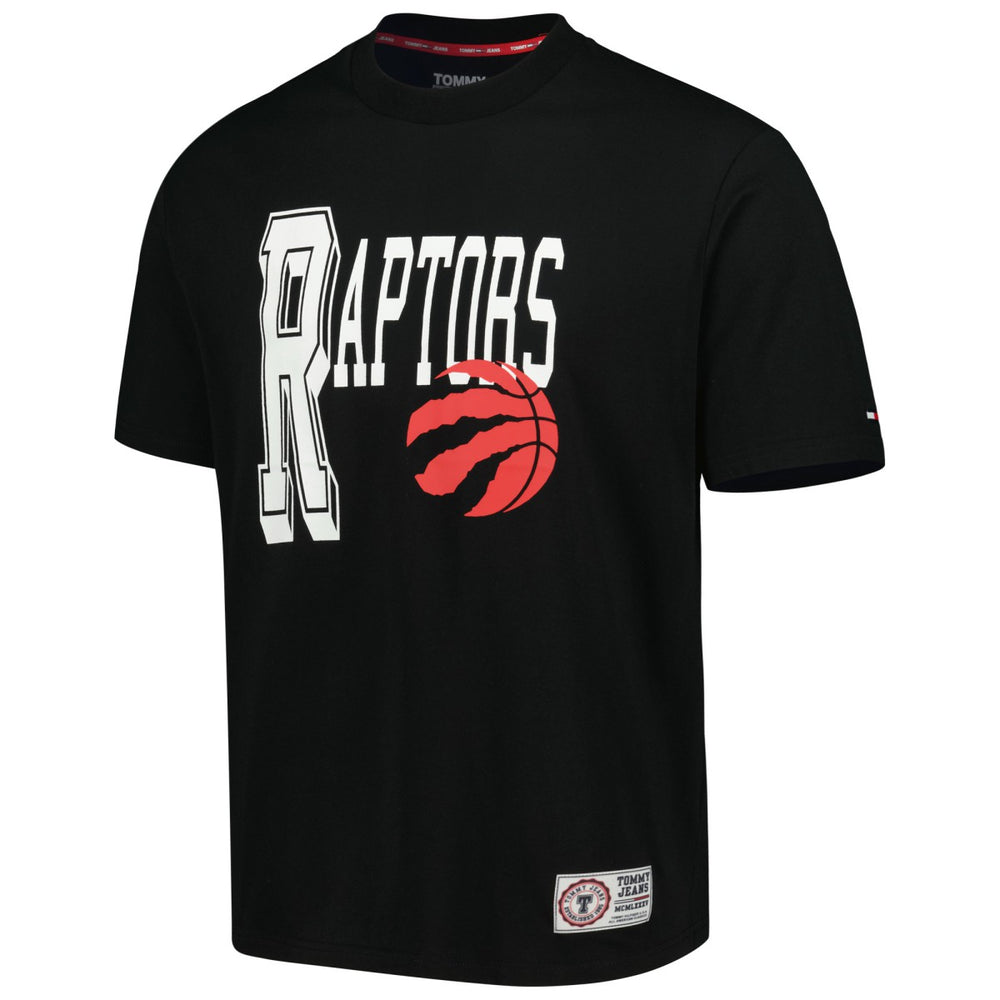 Toronto Raptors Tommy Jeans Mel Varsity T-Shirt Black