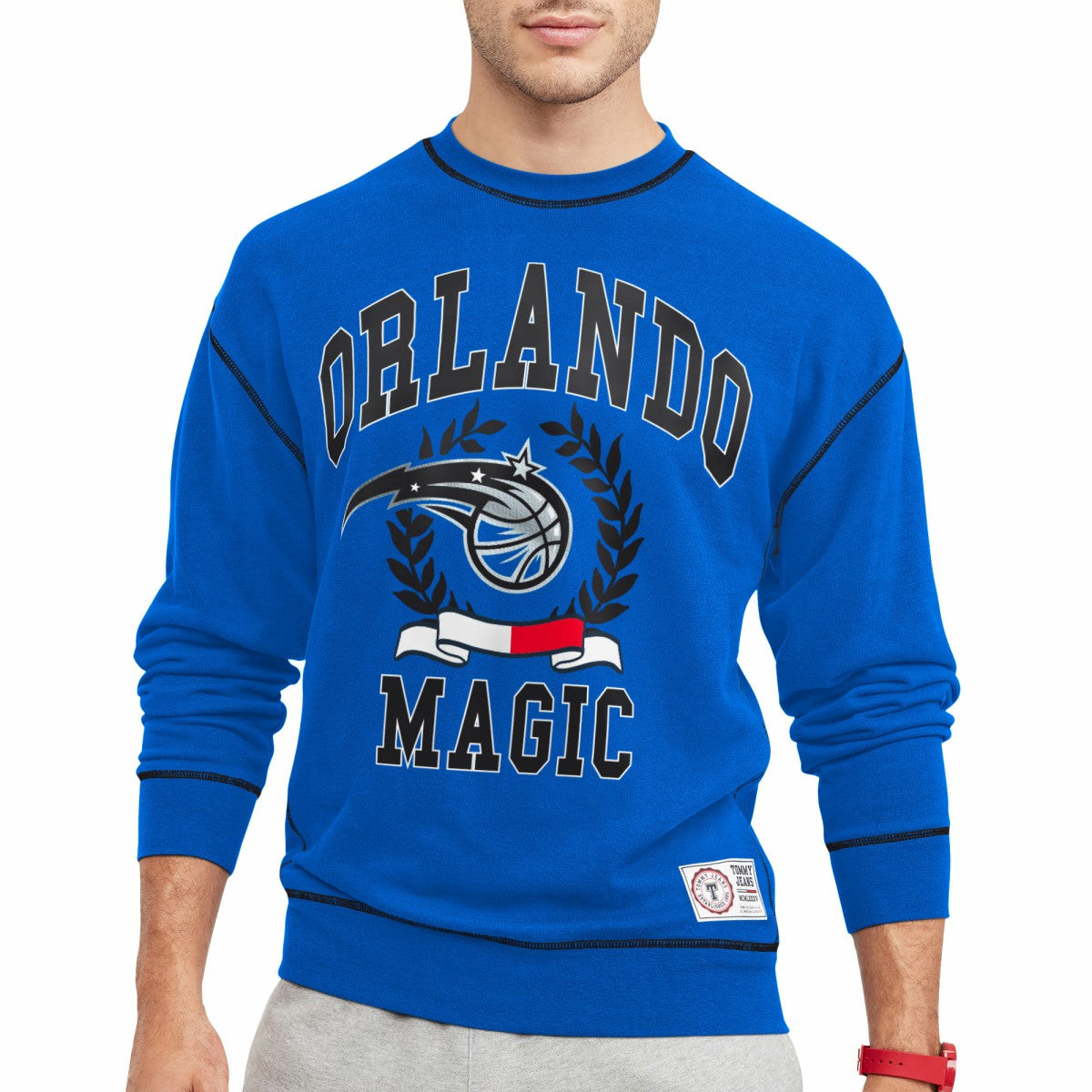 Orlando Magic Tommy Jeans Peter French Terry Pullover Sweatshirt Blue