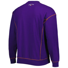 Phoenix Suns Tommy Jeans Peter French Terry Pullover Crew Sweatshirt Purple