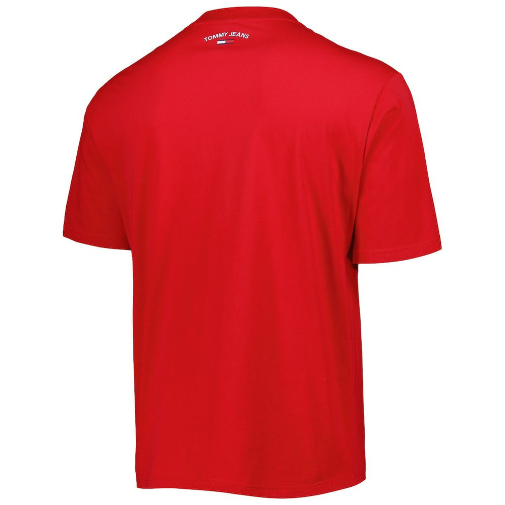 Chicago Bulls Tommy Jeans Tim Backboard T-Shirt Red