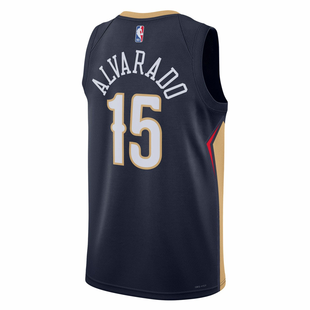 Nike Jose Alvarado New Orleans Pelicans Unisex Swingman Jersey Icon Edition Navy