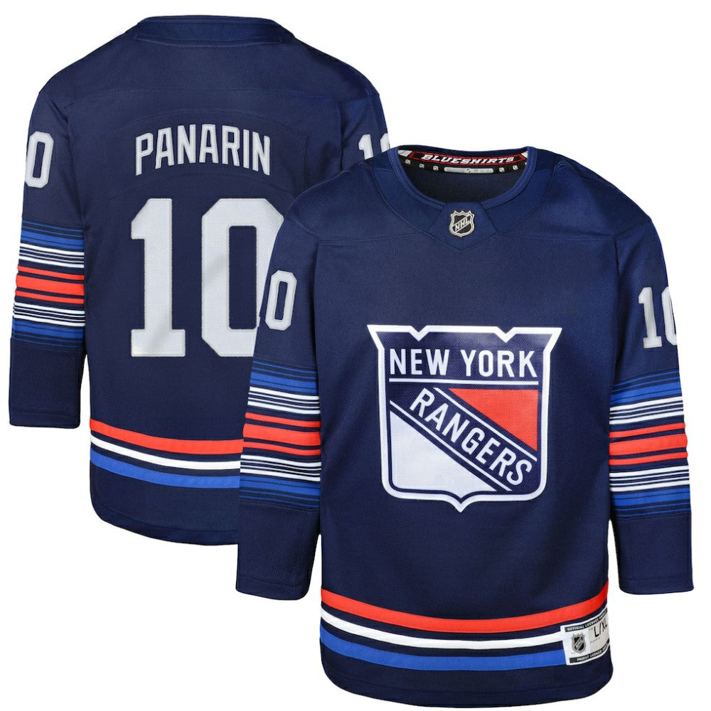 Artemi Panarin New York Rangers Youth Alternate Premier Player Jersey - Navy | NHL online