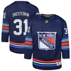 Igor Shesterkin New York Rangers Youth Alternate Premier Player Jersey - Navy | NHL discount