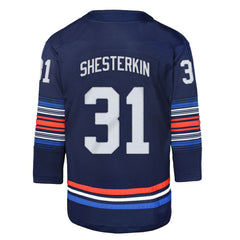 Igor Shesterkin New York Rangers Youth Alternate Premier Player Jersey - Navy | NHL discount