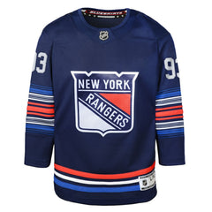 Mika Zibanejad New York Rangers Youth Alternate Premier Player Jersey - Navy | NHL sale