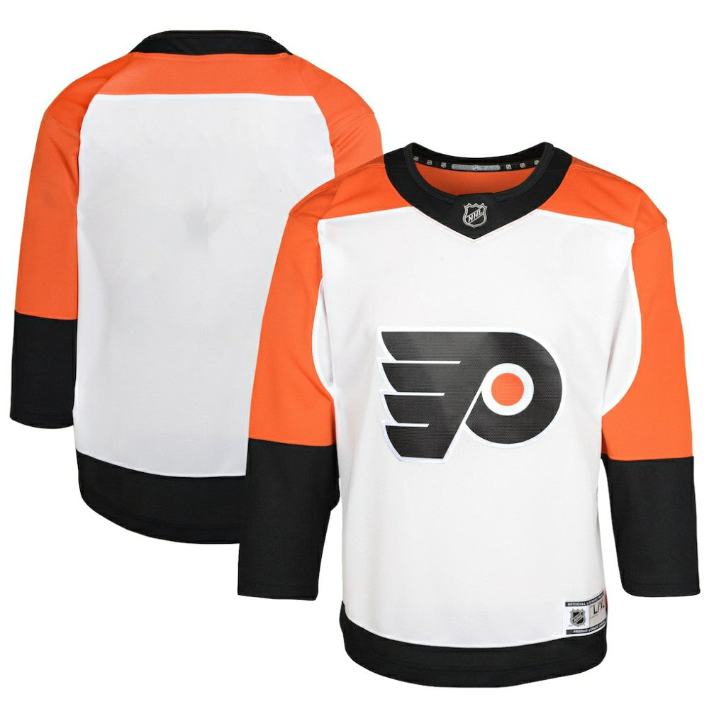 Philadelphia Flyers Youth Away Premier Jersey - White | NHL discount