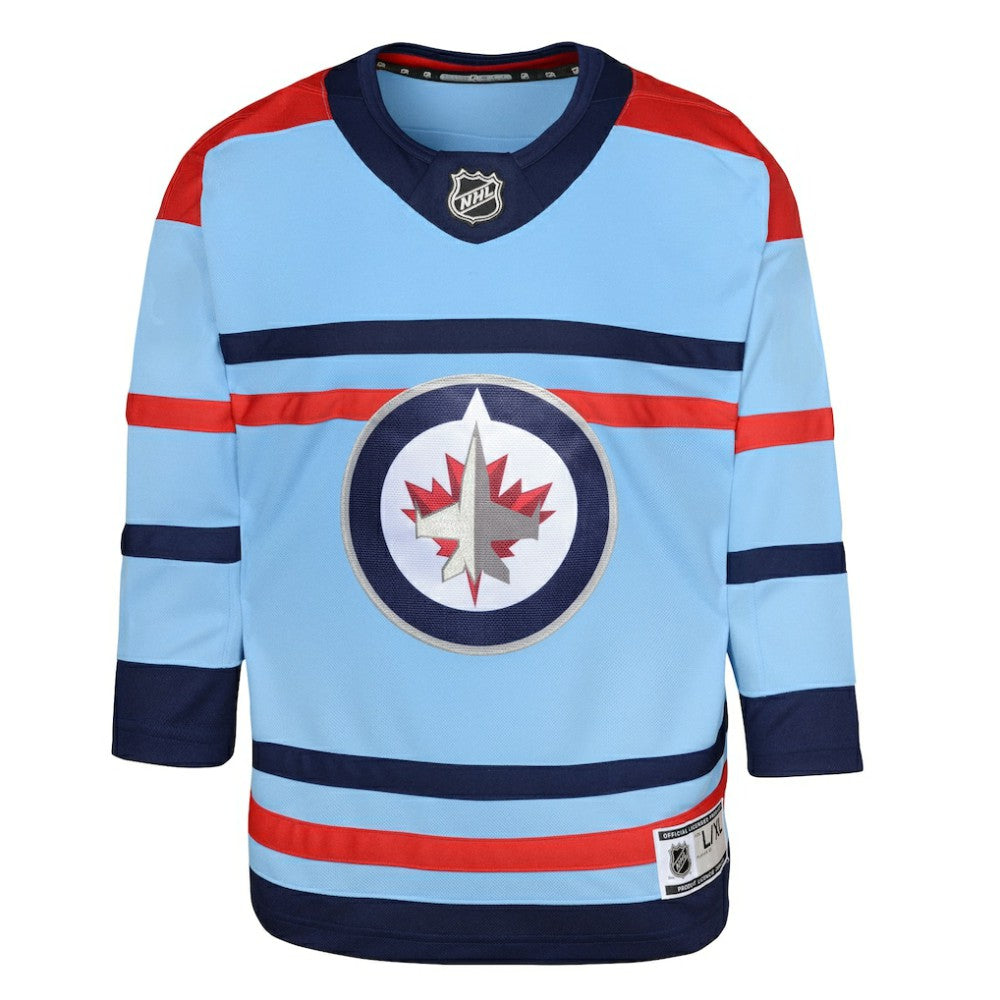 Winnipeg Jets Youth Anniversary Premier Jersey - Light Blue | NHL online