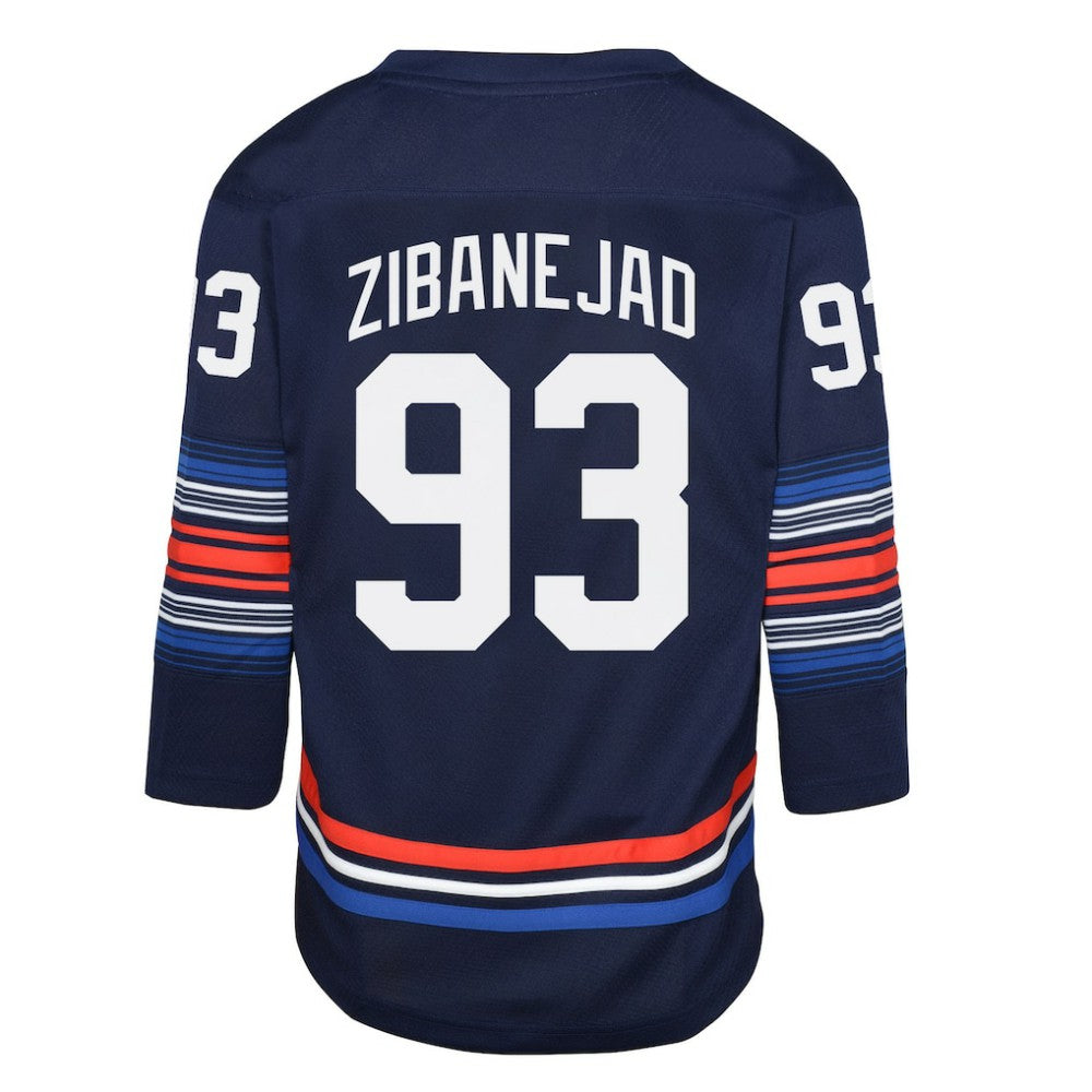 Mika Zibanejad New York Rangers Youth Alternate Replica Player Jersey - Navy | NHL Clearance