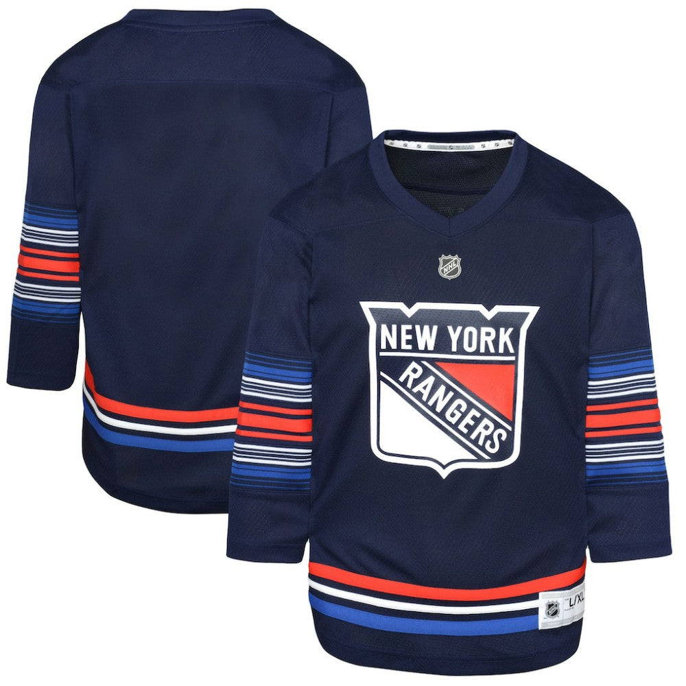 New York Rangers Youth Alternate Replica Jersey - Navy | NHL on sale