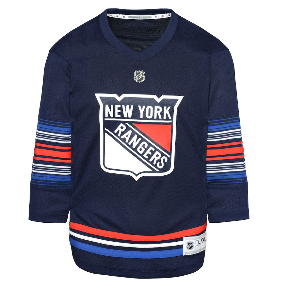 New York Rangers Youth Alternate Replica Jersey - Navy | NHL on sale