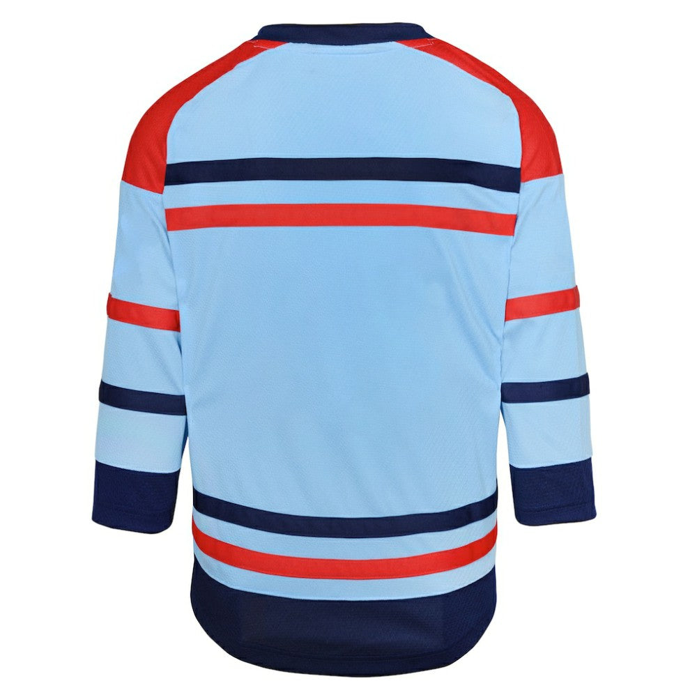 Winnipeg Jets Youth Anniversary Replica Jersey - Light Blue | NHL Lifestyle