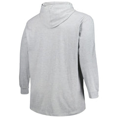 Colorado Avalanche Big & Tall Pullover Hoodie - Heather Gray | NHL Lifestyle