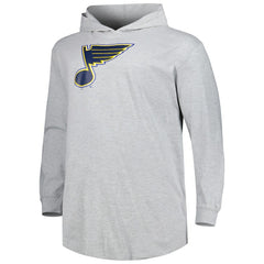St. Louis Blues Big & Tall Pullover Hoodie - Heather Gray | NHL on sale