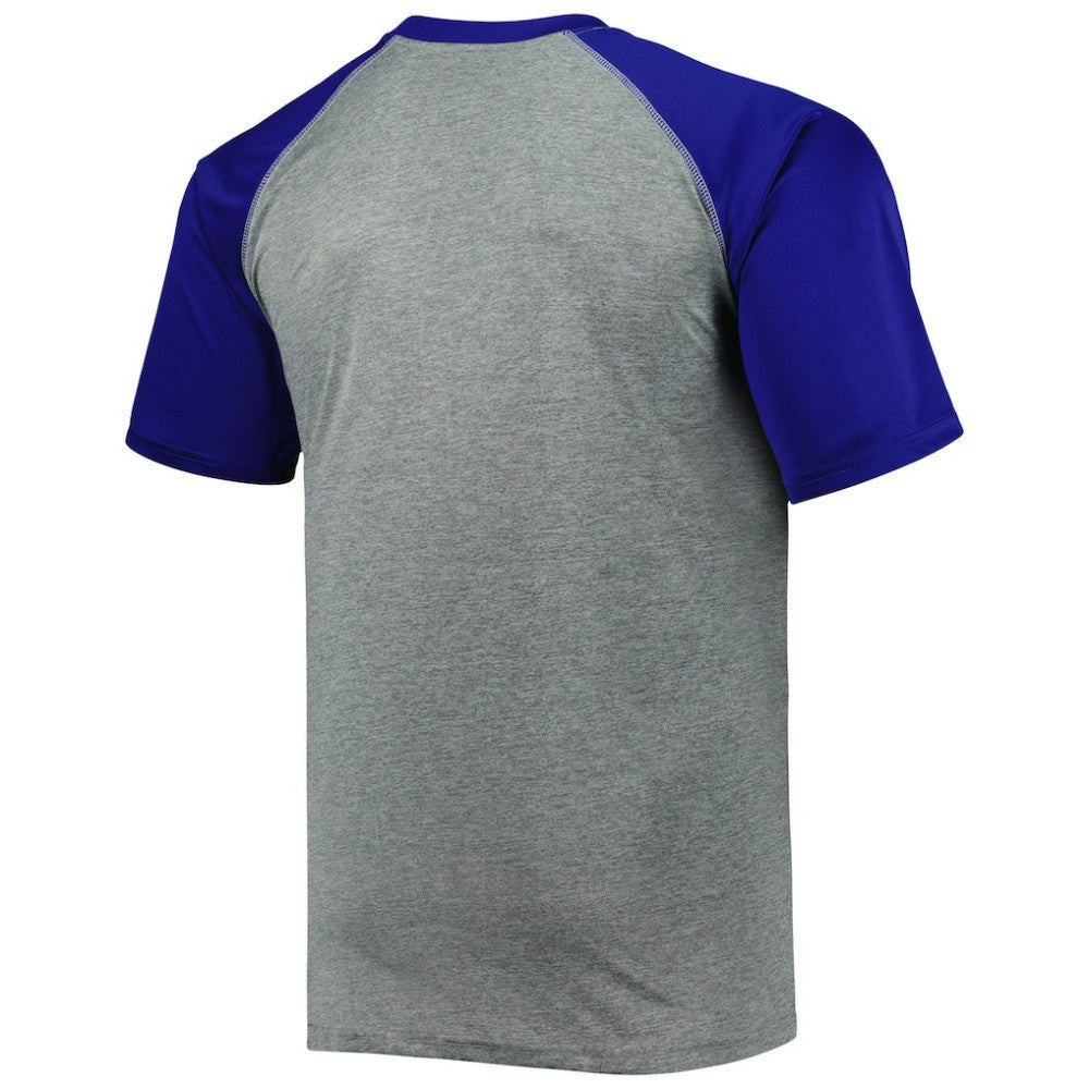 Tampa Bay Lightning Big & Tall Logo Raglan T-Shirt - Heather Gray | NHL discount