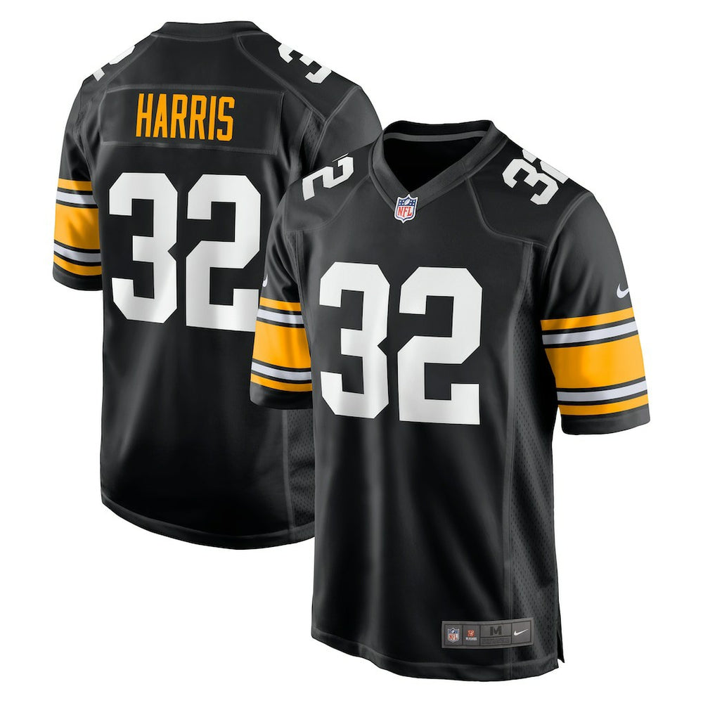 Franco Harris Pittsburgh Steelers Alternate Retired Player Jersey - Black - Nike