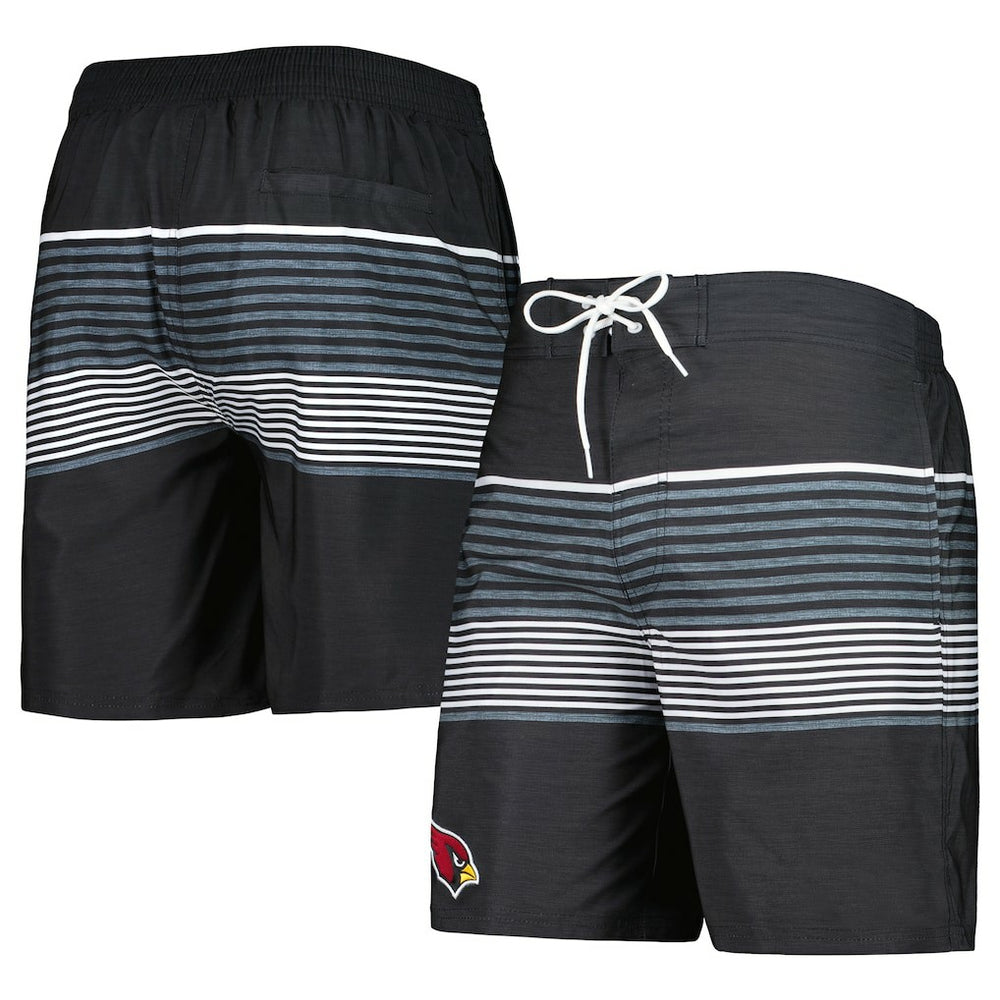 Arizona Cardinals G-III Sports by Carl Banks Coastline Volley Swim Shorts - Black - NFL