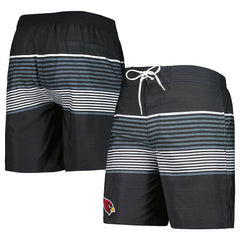 Arizona Cardinals G-III Sports by Carl Banks Coastline Volley Swim Shorts - Black - NFL