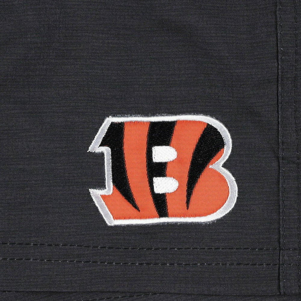 Cincinnati Bengals G-III Sports by Carl Banks Coastline Volley Swim Shorts - Black - NFL