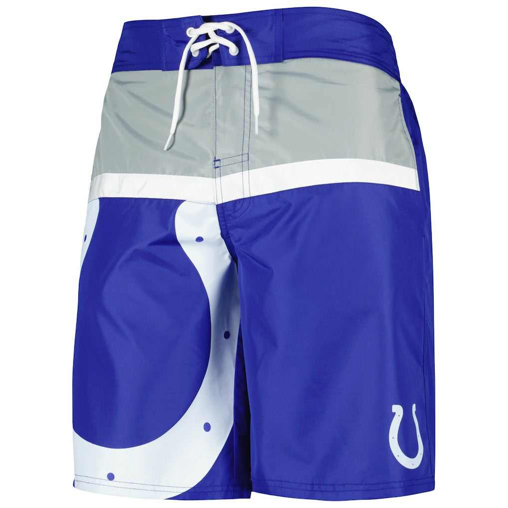 Indianapolis Colts G-III Sports by Carl Banks Sea Wind Swim Trunks - Royal - NFL