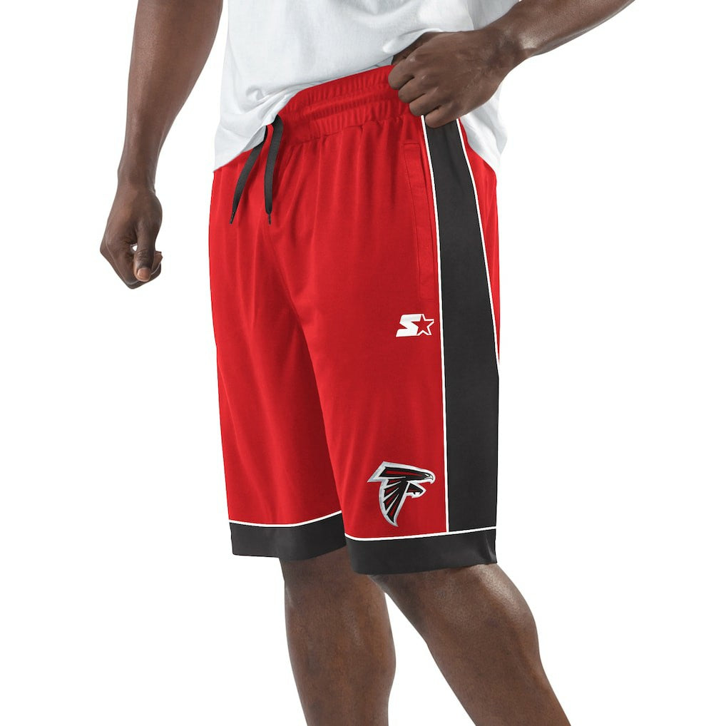 Atlanta Falcons Starter Throwback Fan Favorite Shorts - Red - NFL