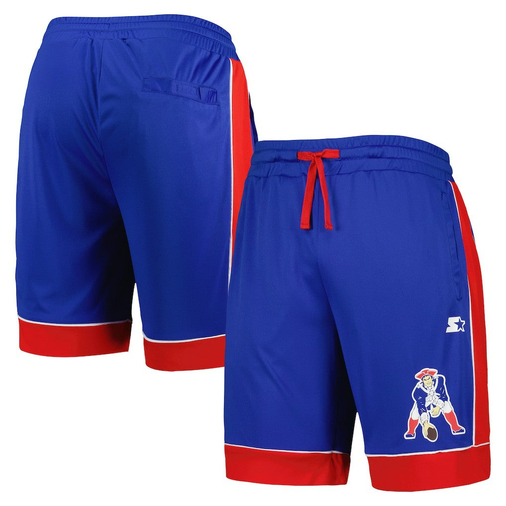 New England Patriots Starter Throwback Fan Favorite Shorts - Navy - NFL