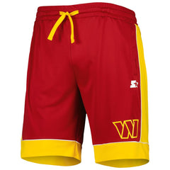 Washington Commanders Starter Fan Favorite Shorts - Burgundy - NFL
