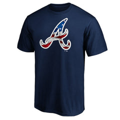 Atlanta Braves Team Banner Wave T-Shirt Discount